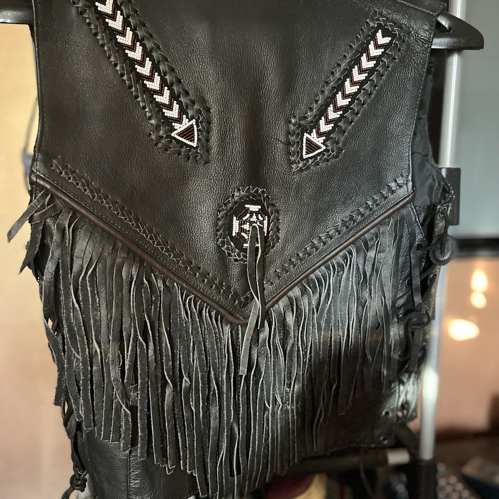 Riding Chaps With Matching Vest - image 6